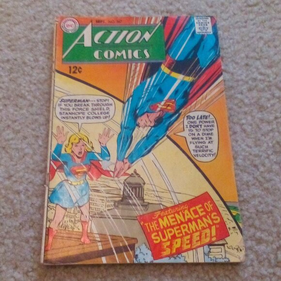 (4) DC Comics: Adventure, Doom Patrol and Action & Detective Comics. 67, 68 & 77 - Picture 11 of 13